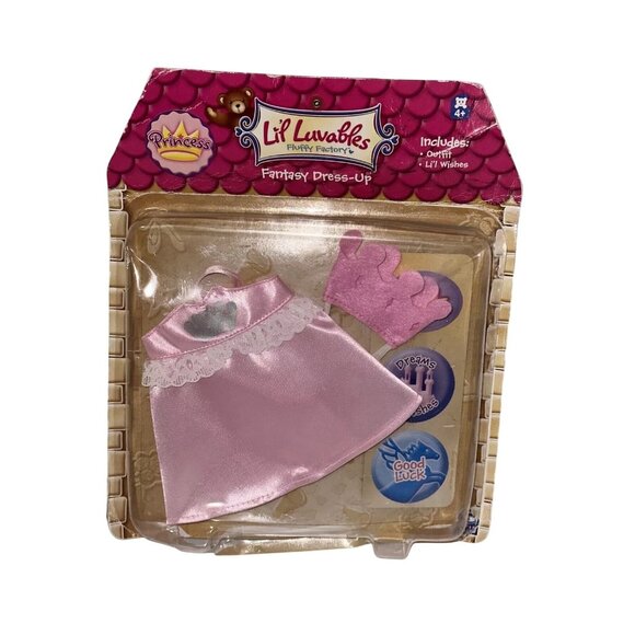 Lil Luvables Fluffy Factory Princess Outfit Fantasy Dress Up Spin Master NEW - Picture 1 of 4